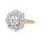 Bague 58 Bague Marguerite Or rose, Platine Diamant 58 Facettes 3904858CN
