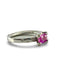 Bague 53 Bague or saphir et diamants 58 Facettes