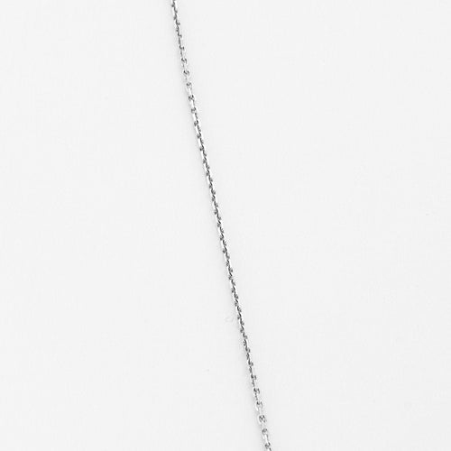 Collier Pendentif et chaine or blanc, céramique et diamants 58 Facettes 250135