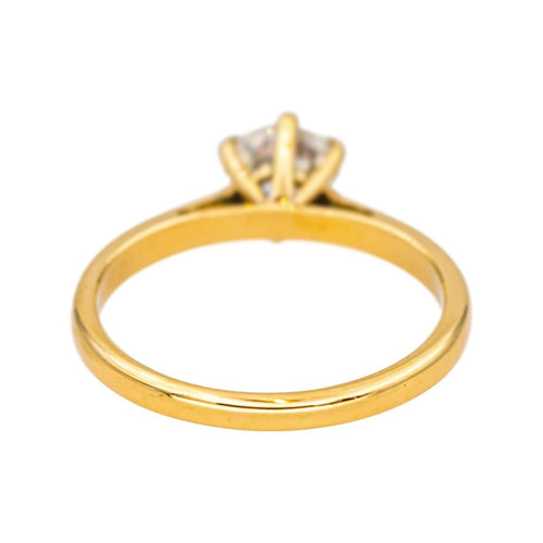 Bague 48.5 Bague Solitaire Or jaune Diamant 58 Facettes 4745026CN