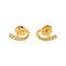 Boucles d'oreilles Boucles d'oreilles Puces Or jaune Diamant 58 Facettes 4890808CN