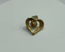 Pendentif Pendentif coeur 2 ors diamants et perle 58 Facettes LP425