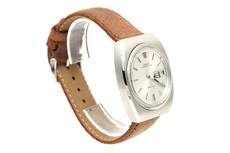 Montre Omega - Montre Genève megaquartz 32 Khz 196.0030 - CAL OM-1310 58 Facettes M0063