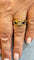 Bague 53 Bague en or jaune diamants et saphirs 58 Facettes