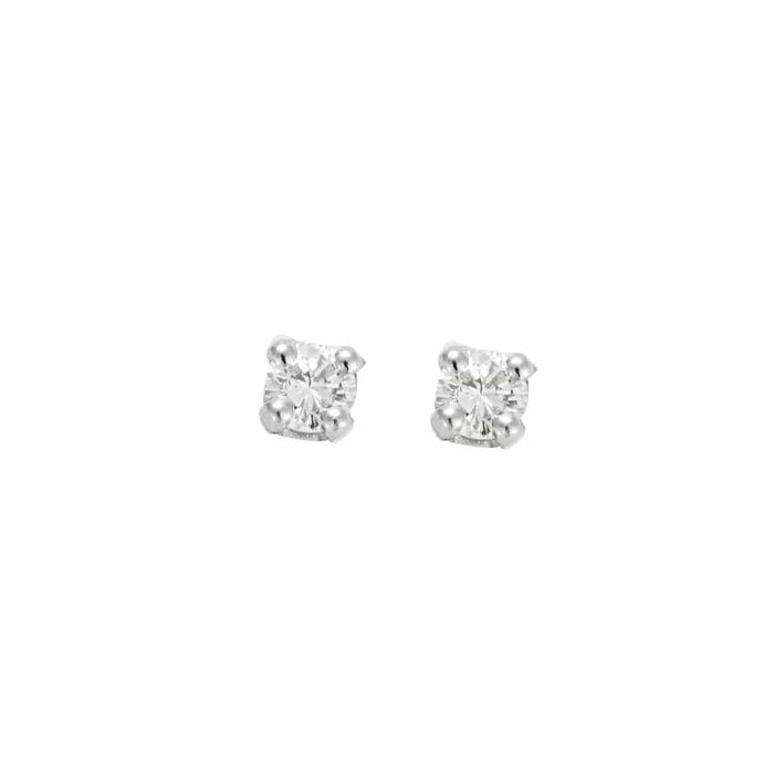 Boucles d'oreilles Boucles d’oreilles clous or blanc et diamants 58 Facettes 240 202