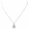 Collier Pendentif  Or blanc Diamant 58 Facettes 4061322CN