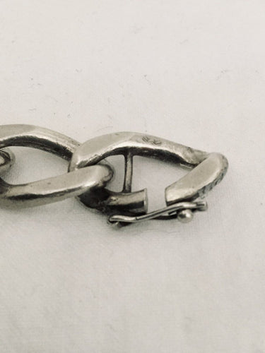 Bracelet Argent maille gourmette