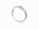 Bague 53 bague FRED chance infinie 4b0886 t53 or blanc 18k 87 diamants 0.15ct 58 Facettes 271716