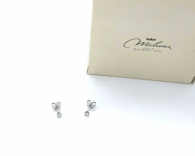 Boucles d'oreilles Boucles d'oreilles Miluna à point lumineux 58 Facettes 6276