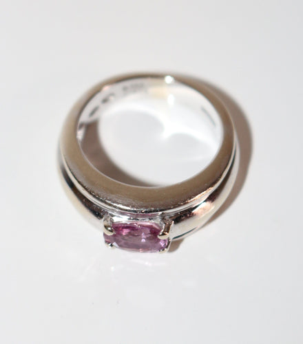 Bague 50 BOUCHERON - bague Axelle saphir rose 58 Facettes 042