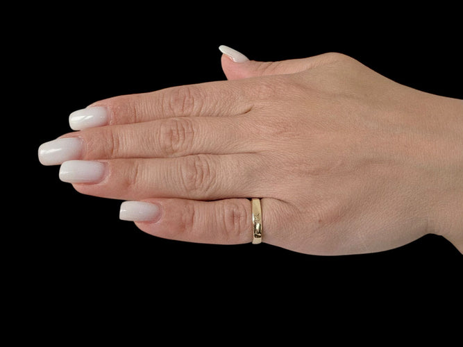 Bague 50 Mauboussin - Bague à anneau en or jaune Odeon d'Amour 58 Facettes