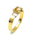 Bracelet Bracelet vintage en or jaune 18K et citrine 58 Facettes