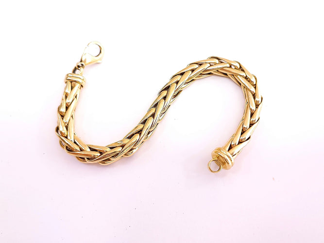 Bracelet Bracelet maille palmier 58 Facettes BRAC.palm.484.8