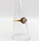 Bague 54 Bague solitaire art deco or jaune 18k diamant taille ancienne 58 Facettes A05903
