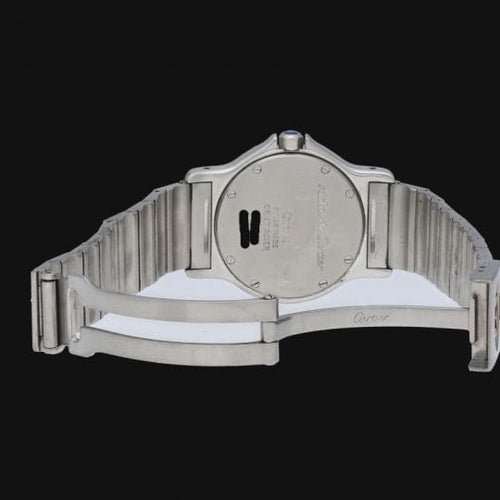 Montre Cartier Montre Santos Ronde Octagon Or Jaune 18K Et Acier 58 Facettes MT42350