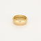 Bague 56 Bague jonc en or jaune 18K diamants 58 Facettes ALE42765