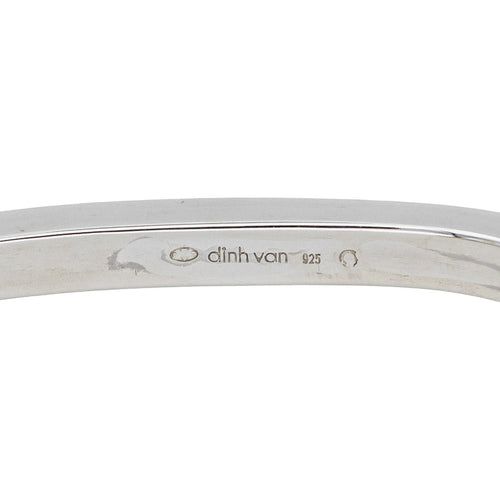 Bracelet Dinh Van  Bracelet Jonc Square Maillon Argent 58 Facettes 4744181CN