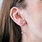Boucles d'oreilles BOUCLES D'OREILLE OR BLANC DIAMANTS 58 Facettes M8927