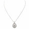 Collier Collier Or blanc Diamant 58 Facettes 4155738CN