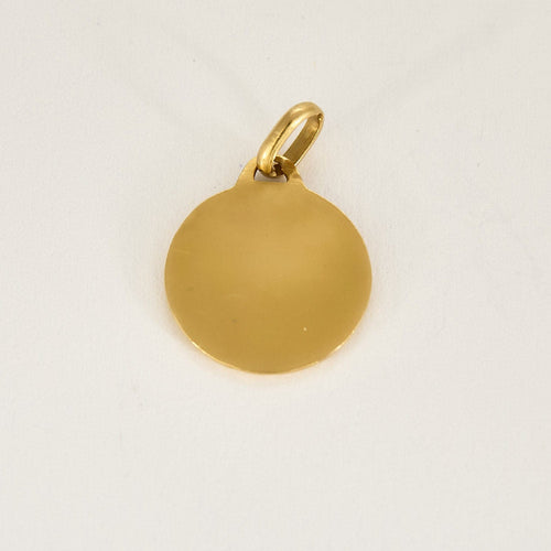 Pendentif AUGIS - Pendentif sentimental en or jaune 58 Facettes HAV0685