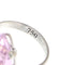 Bague 55 Bague en or blanc, kunzite, diamant 58 Facettes