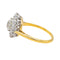 Bague 54.5 Bague Marguerite Or jaune, Platine Diamant 58 Facettes 3672191CN