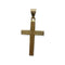 Pendentif Pendentif croix gravée or jaune 58 Facettes 330086456
