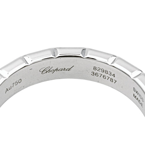 Bague 54 Chopard Bague Ice Cube Or blanc 58 Facettes 4166988RV