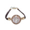 Bracelet Bracelet en quartz rose marron et diamant 58 Facettes P131