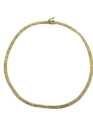 Collier Tour de cou vintage en or jaune 58 Facettes