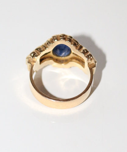 Bague 54 Bague Saphirs Et Diamants 58 Facettes 500