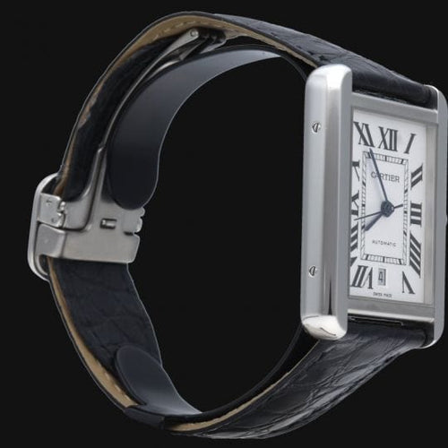 Montre Cartier Montre Tank Solo Xl 58 Facettes MT42846