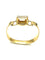 Bracelet Bracelet vintage en or jaune 18K et citrine 58 Facettes