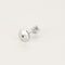 Boucles d'oreilles Puces d'oreilles en or blanc et diamants 58 Facettes B250570