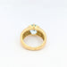 Ring 49 Yellow gold and topaz ring 58 Facettes 29045