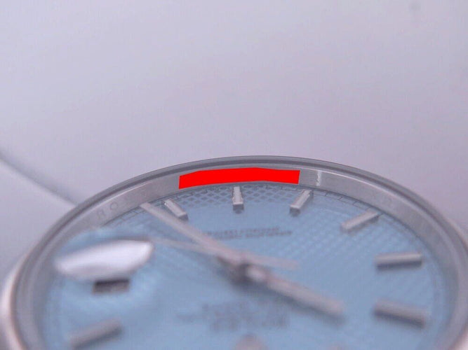 Montre montre ROLEX day date platinium 228206 40mm automatique 2021 +boite 58 Facettes 268099