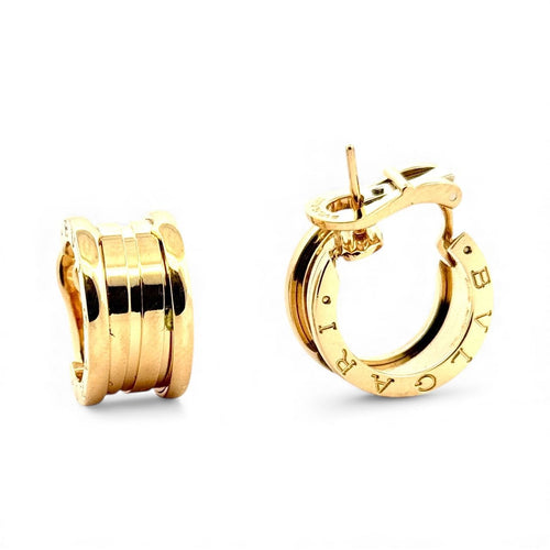 Boucles d'oreilles Boucles d’oreilles BVLGARI en or jaune 18 carats 58 Facettes