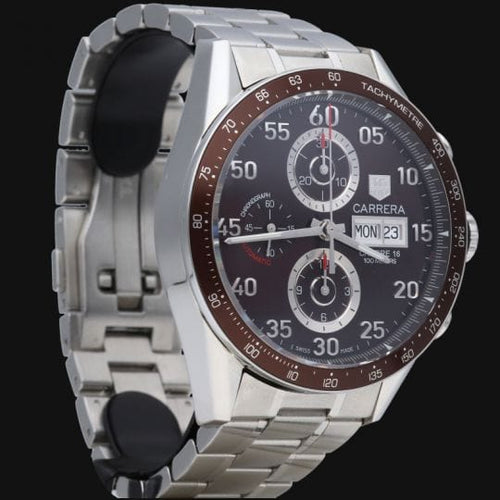Montre Tag Heuer Montre Carrera Calibre 16 Chronograph 58 Facettes MT42702