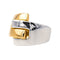 Bague 54 Bague  Or jaune, Or blanc 58 Facettes 4166993RV