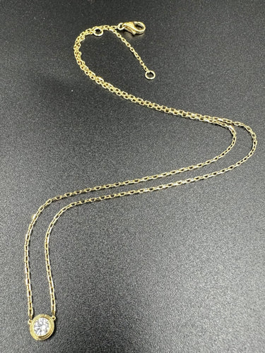 Collier CARTIER. Collection "Diamants légers", collier or jaune et diamant 58 Facettes