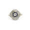 Bague 60 Bague or argent saphirs & diamants 58 Facettes 240314R