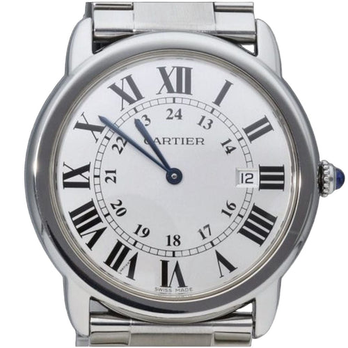 Montre Cartier Montre Ronde Solo 58 Facettes MT40298