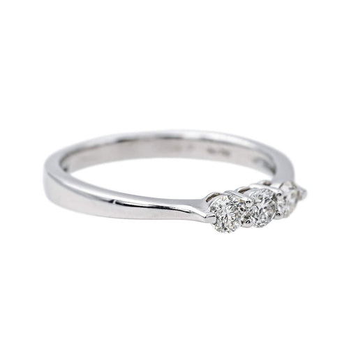 Bague 54 Mauboussin Bague  L'alliance du Nouveau Monde  Or blanc Diamant 58 Facettes 4342800RV