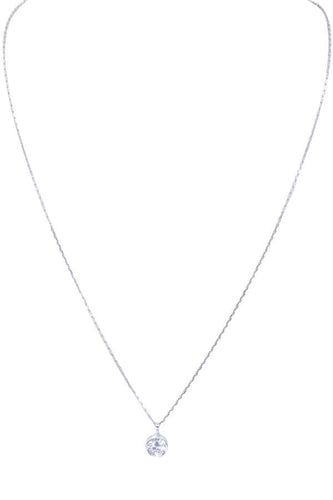 Collier Collier diamant solitaire 0.80 carat 58 Facettes 093391