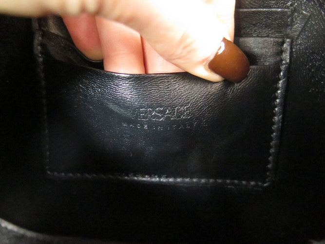 Collier sac a main VERSACE greca goddess 10071291a051341 chaine bandouliere purse 58 Facettes 270458