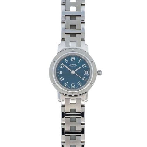 Bracelet Hermès Cape Cod - Cadran bleu arabe - SM 58 Facettes