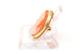 Broche Broche en or jaune sertie d'un camée coquillage 58 Facettes B570