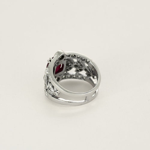 Bague 52 Bague en Or blanc 18k 58 Facettes B250539