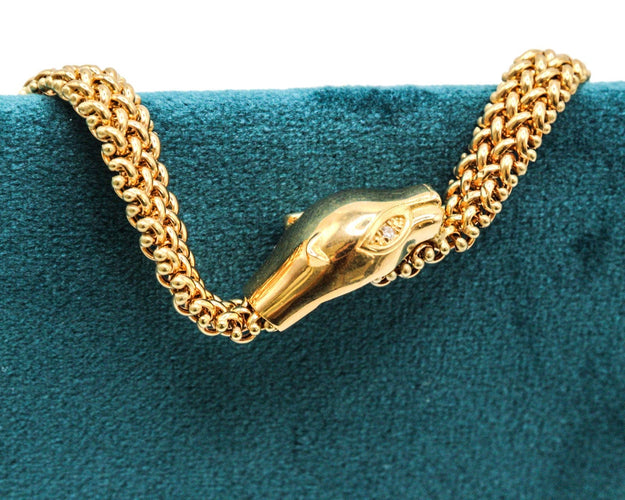 Bracelet Bracelet or jaune panthère 58 Facettes 250123