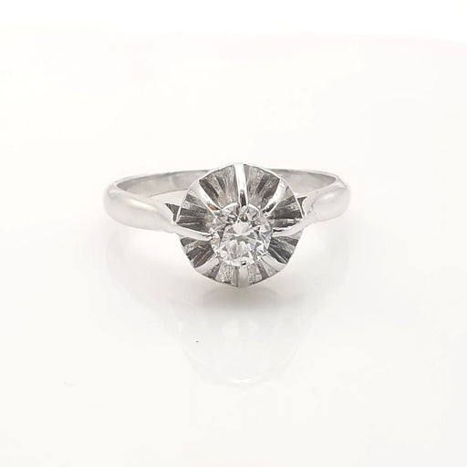 Bague 52 bague solitaire or et diamant 58 Facettes